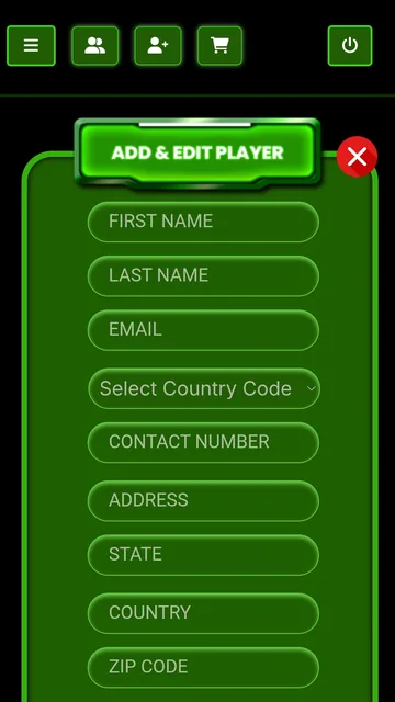 Touch Won vendor portal: add and edit customer form